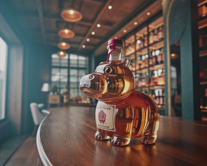 Darren | Whisky Bottle Hippo Design
