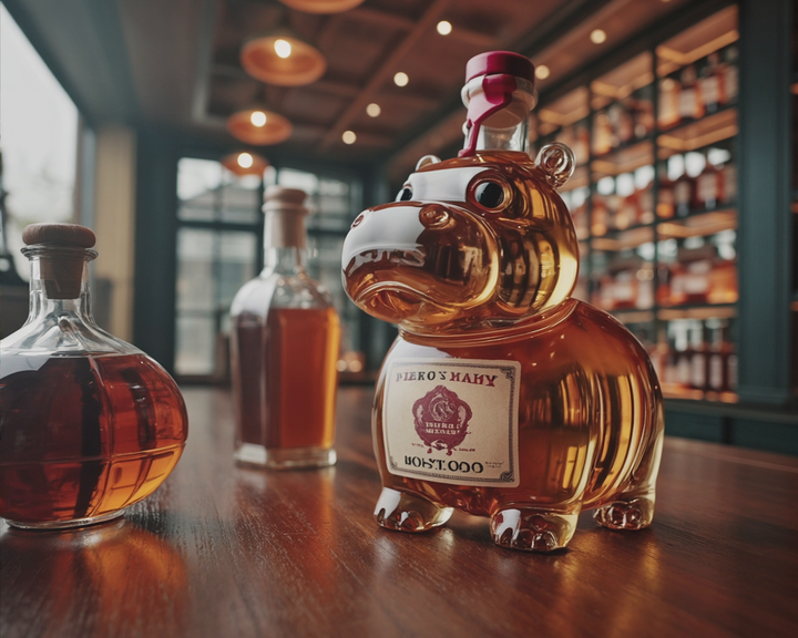 Darren | Whisky Bottle Hippo Design