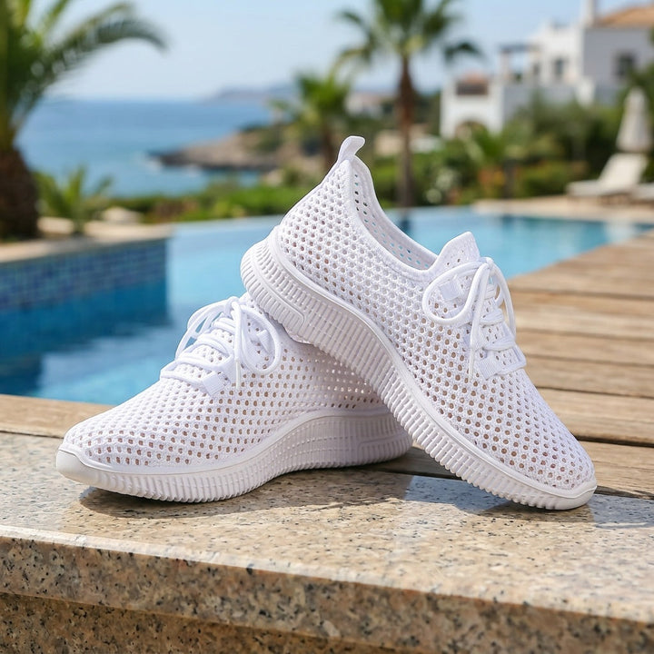 Marina | Airy Lace-Up Sneakers