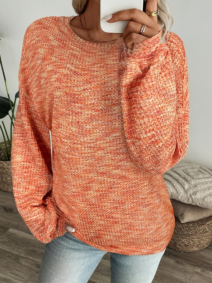 Katrina | Relaxed Waffle-Knit Jumper