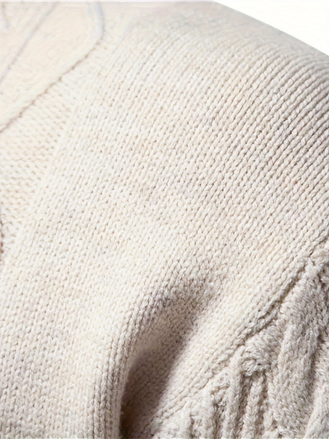 Simon | Textured Colour-Block Jumper