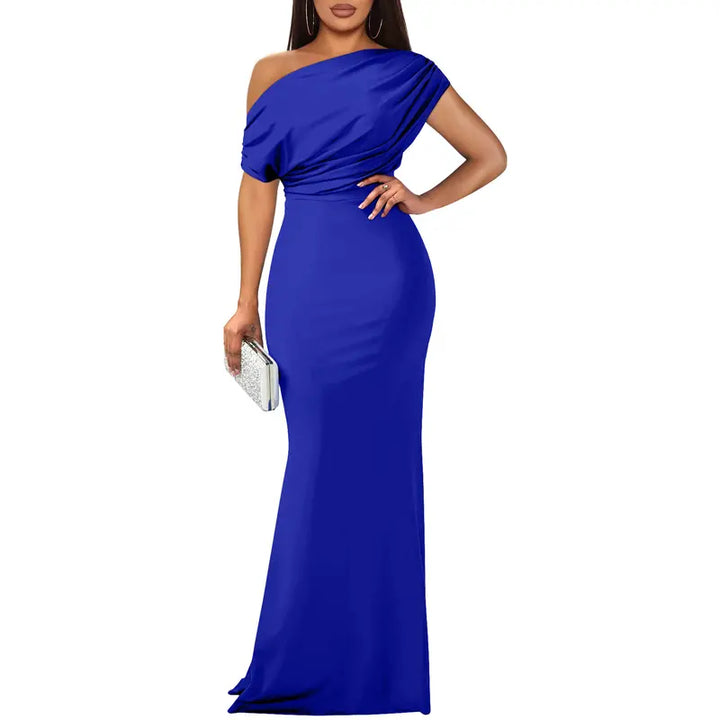 Rose | Elegant Off-Shoulder Evening Dress