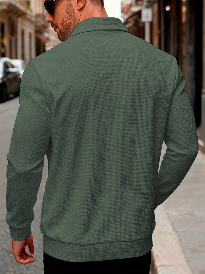 Foster | Textured Button-Up Jacket