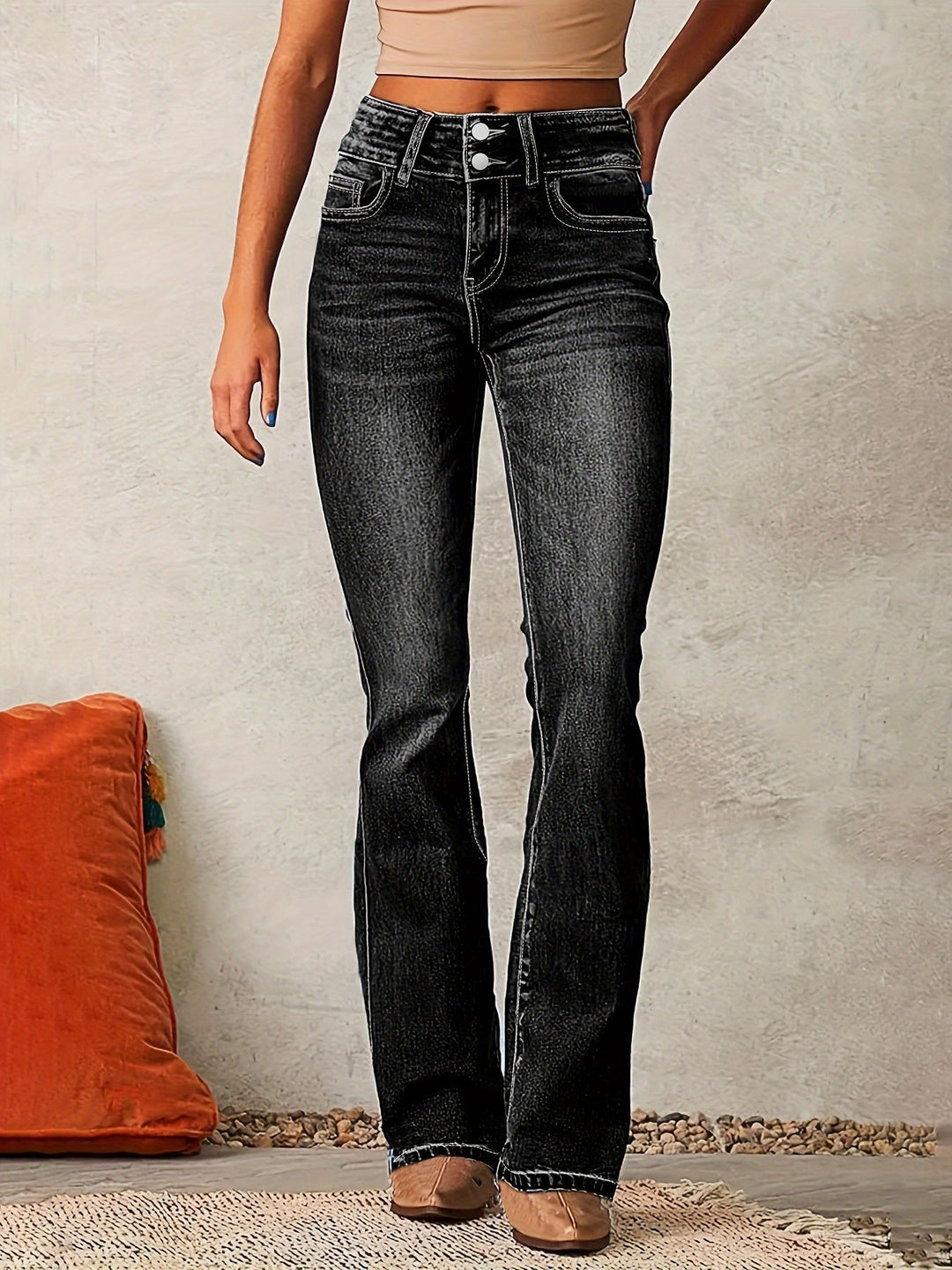 Josephine | High-Waisted Wide-Leg Jeans