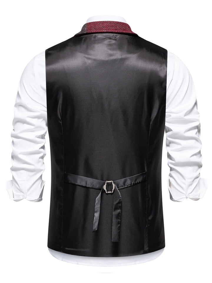 Tobias | Patchwork Tailored Waistcoat