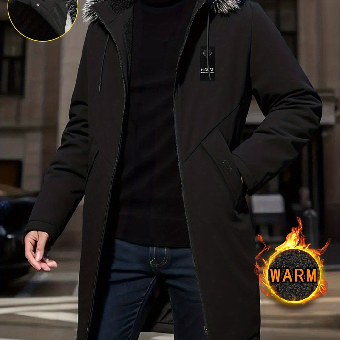 Lincoln | Hooded Mid-Length Parka Jacket