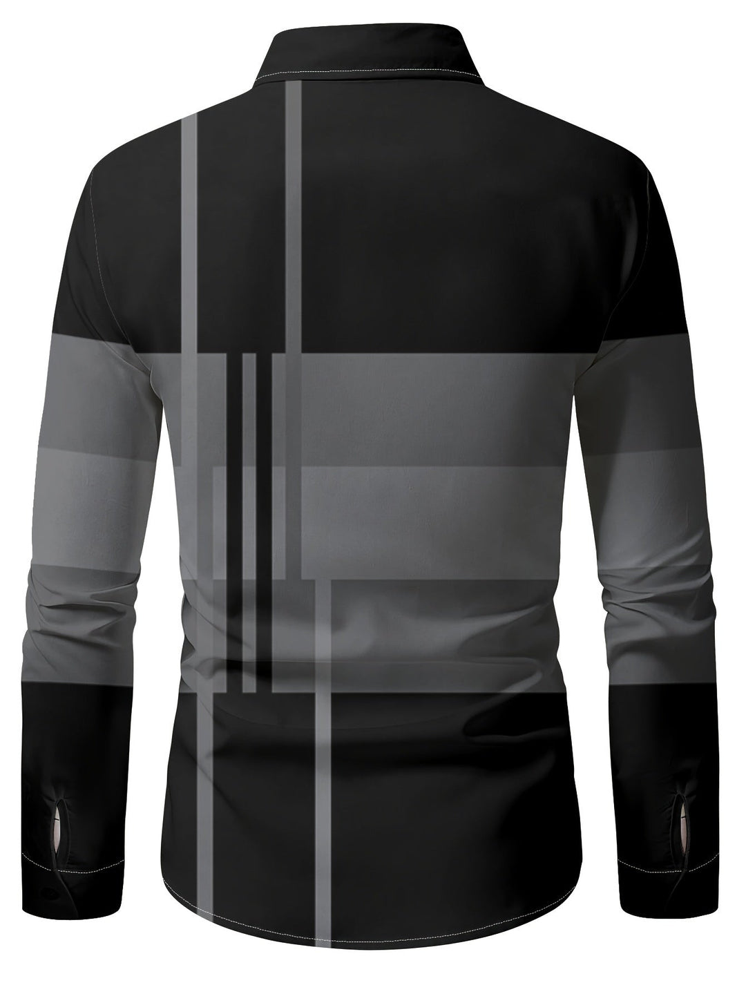 Rueben | Colour-Block Long-Sleeve Shirt