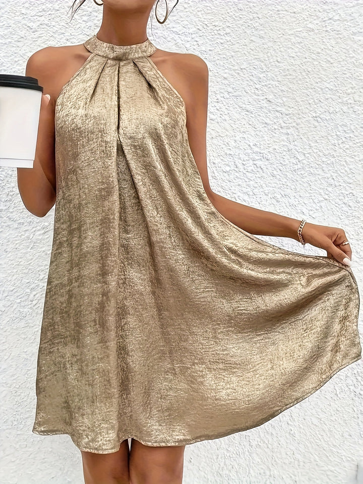 Gwendolyn | Elegant Halter Neck Dress