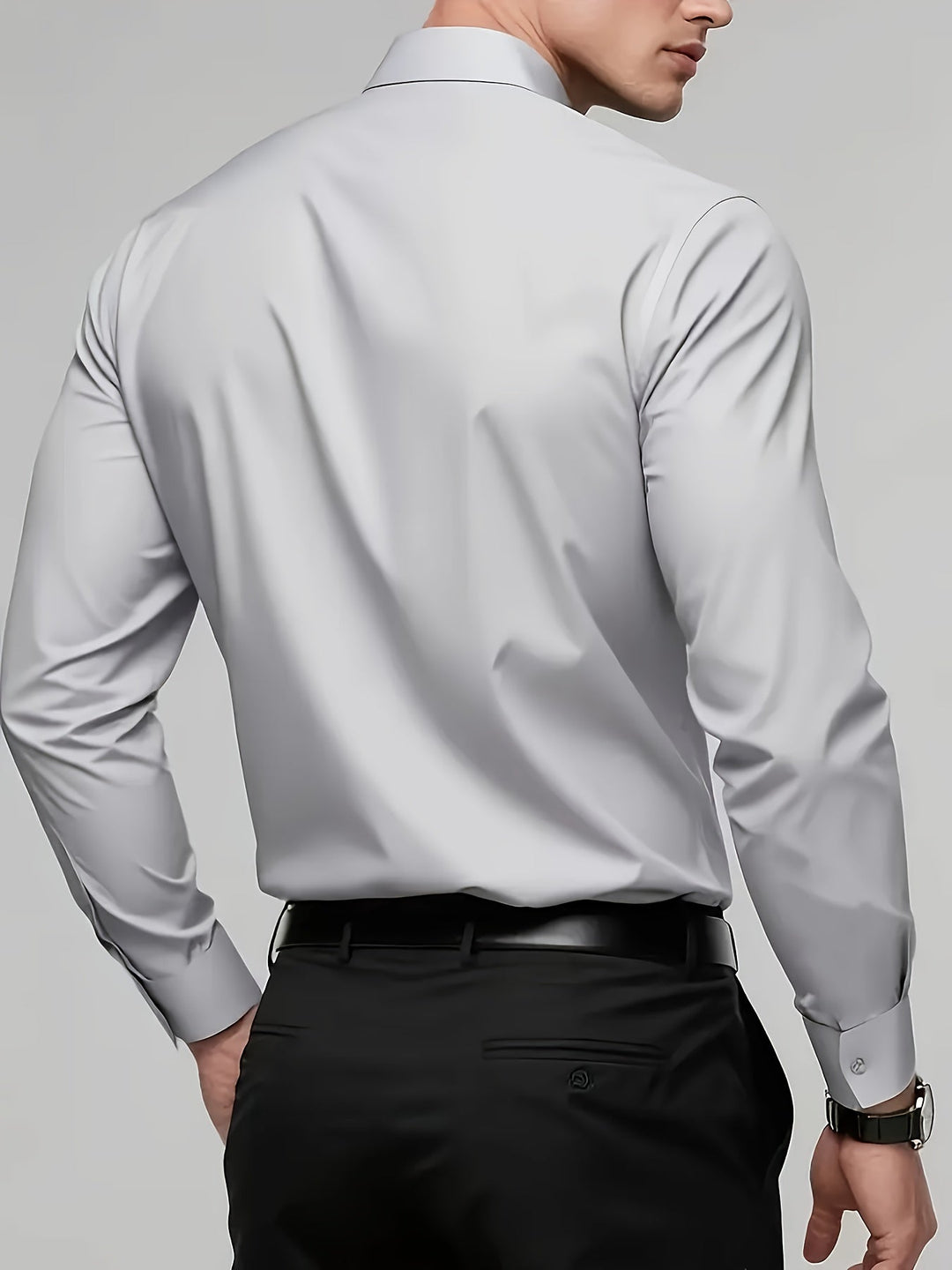 Graham | Tailored Long-Sleeve Button-Up Shirt