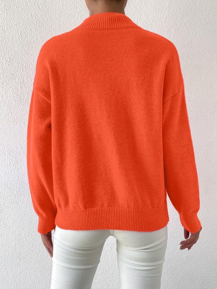 Lorelei | Refined Mock Neck Jumper