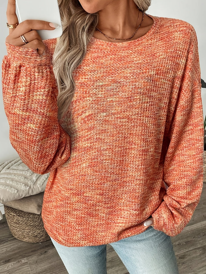 Katrina | Relaxed Waffle-Knit Jumper