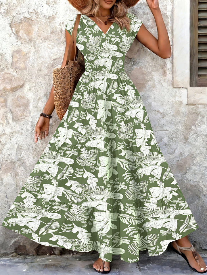 Lorena | Flowing Bohemian Maxi Dress