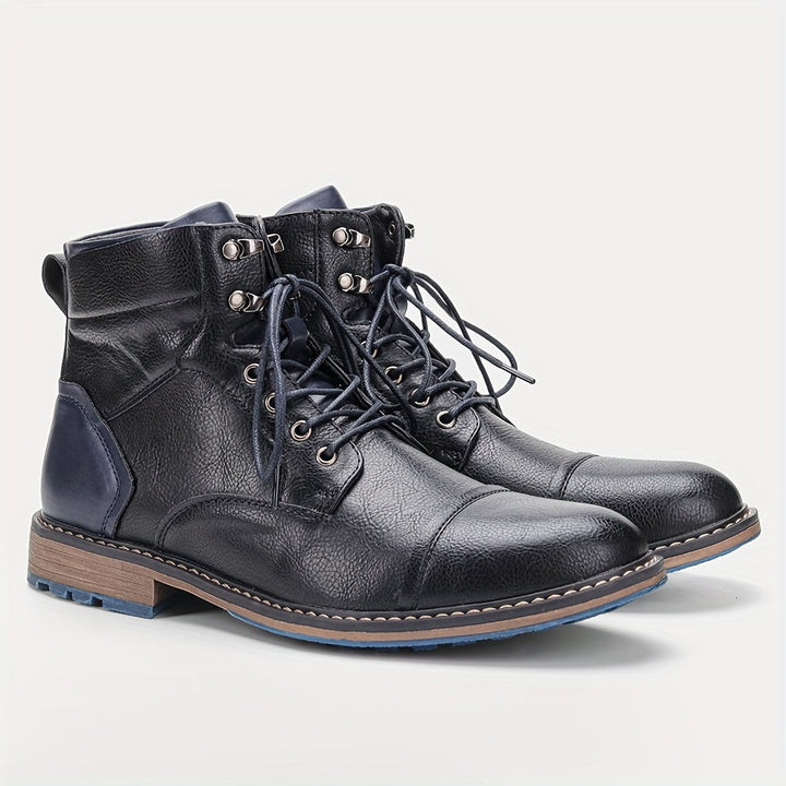 Rupert | Refined Cap-Toe Ankle Boots