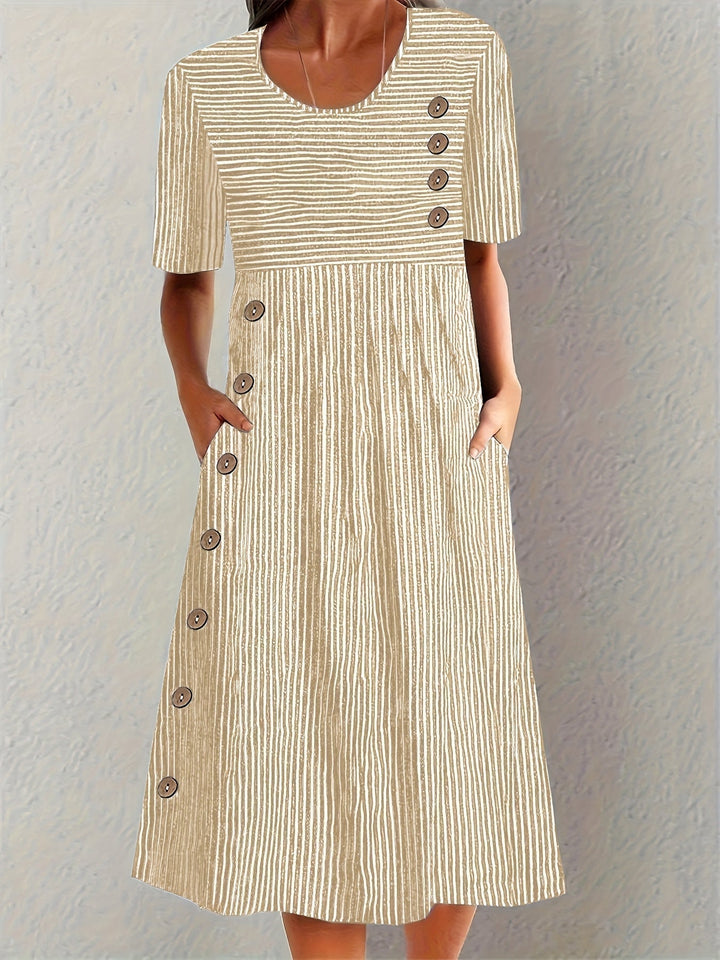 Sophie | Casual Striped Summer Dress