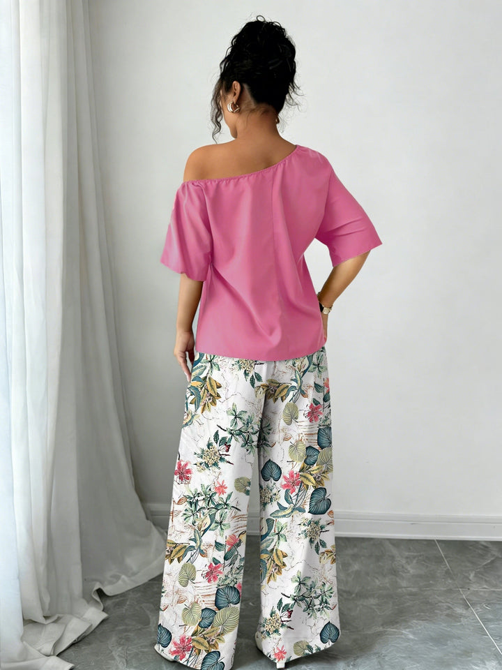 Estella | Off-Shoulder Two-Piece Set
