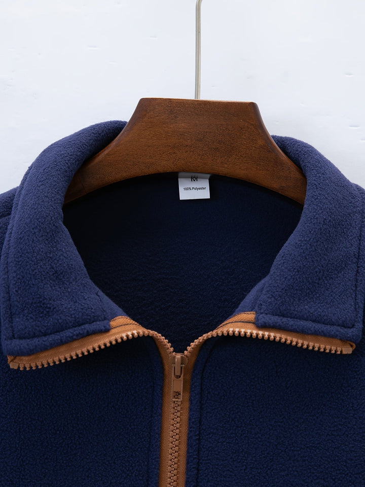 Colton | Stand-Collar Half-Zip Pullover