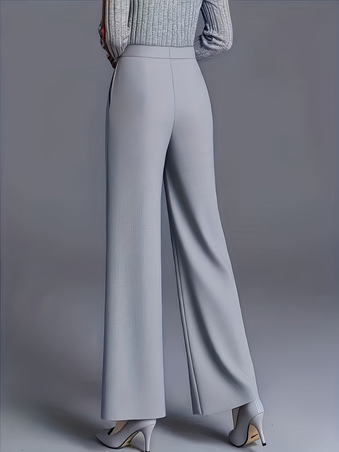 Claudia | High-Waisted Wide-Leg Trousers