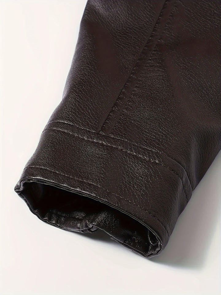 Tobias | Classic Stand-Collar Moto Jacket