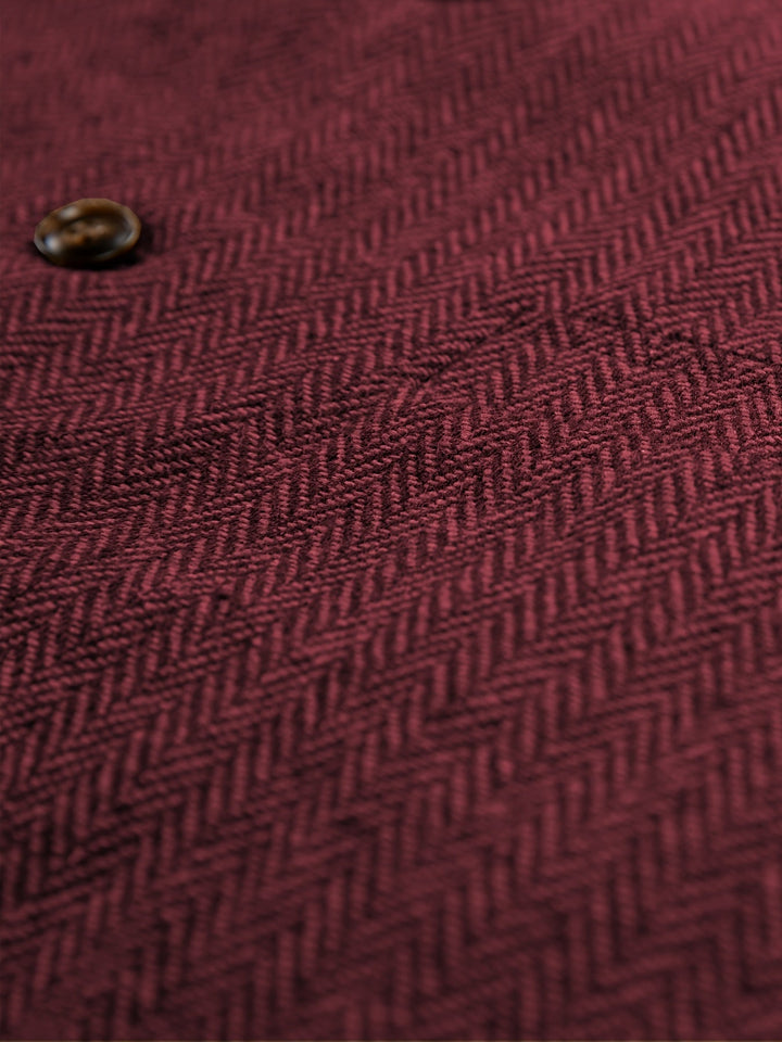 Colton | Heritage Herringbone Vest
