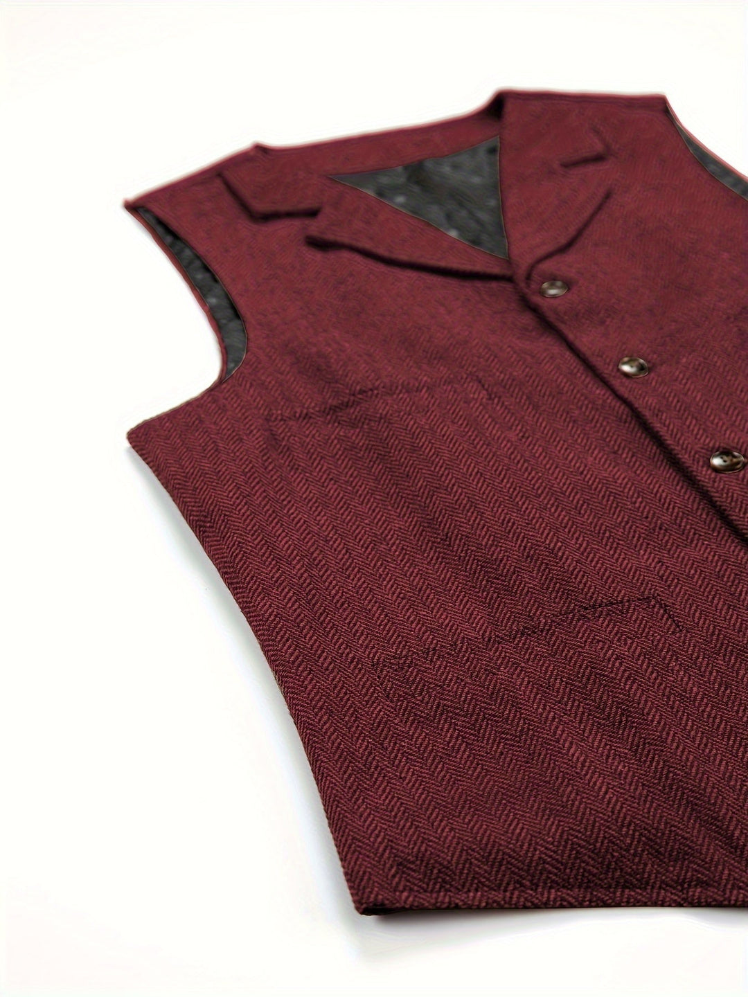 Colton | Heritage Herringbone Vest