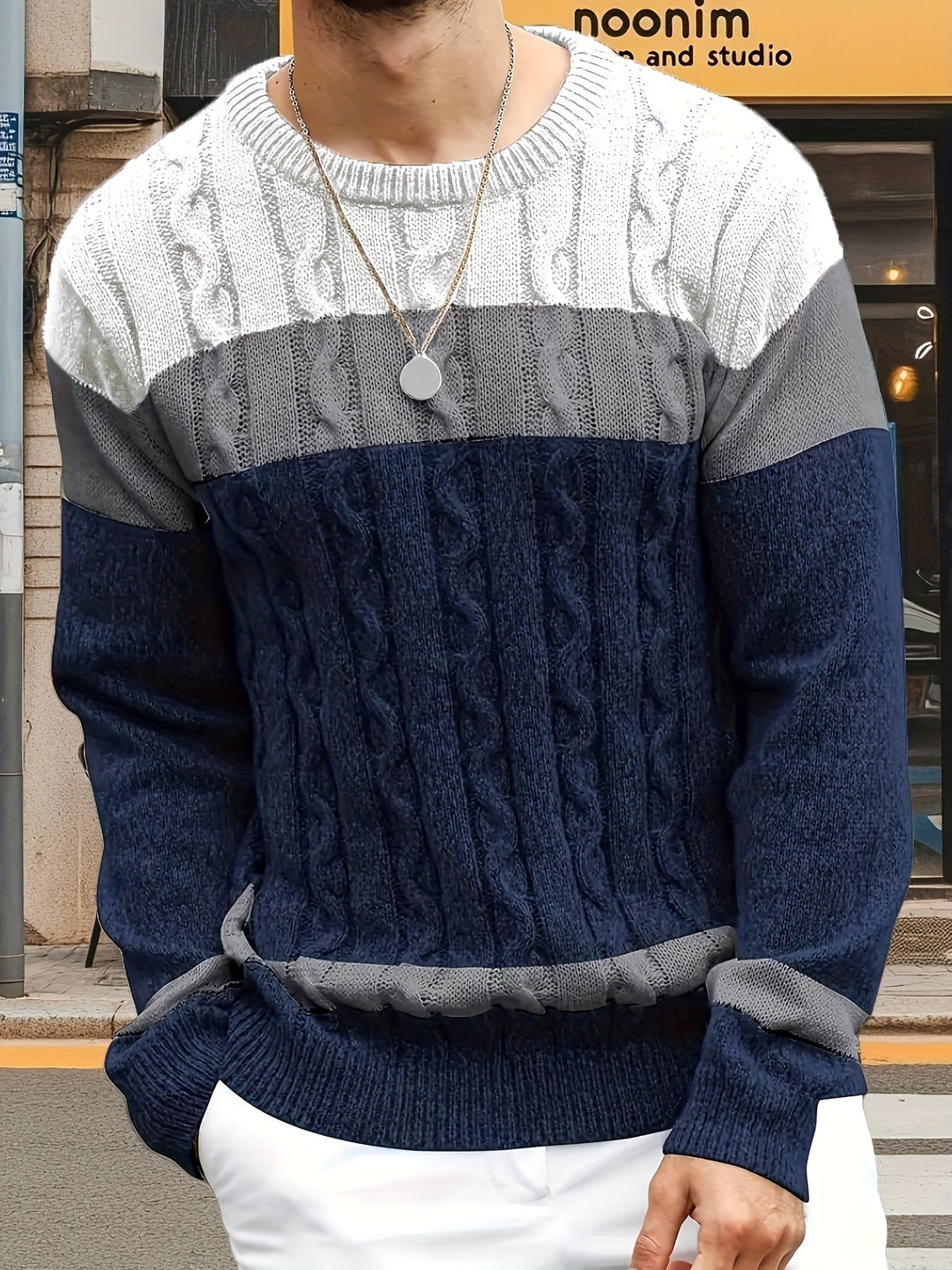 Mason | Classic Cable-Knit Pullover