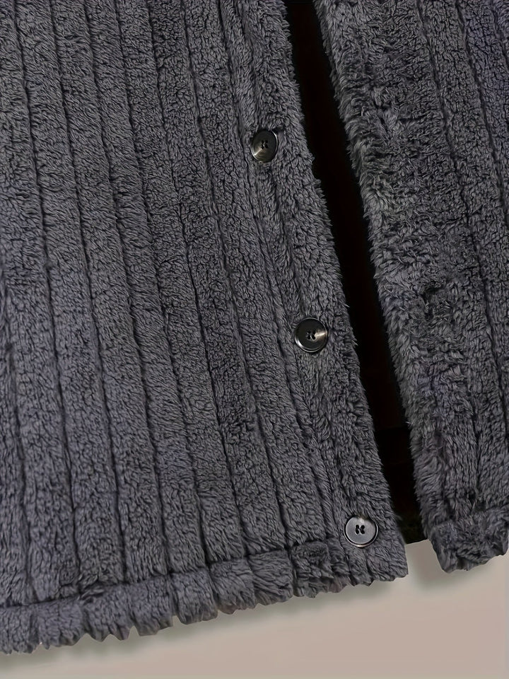 Owen | Textured Button-Up Jacket