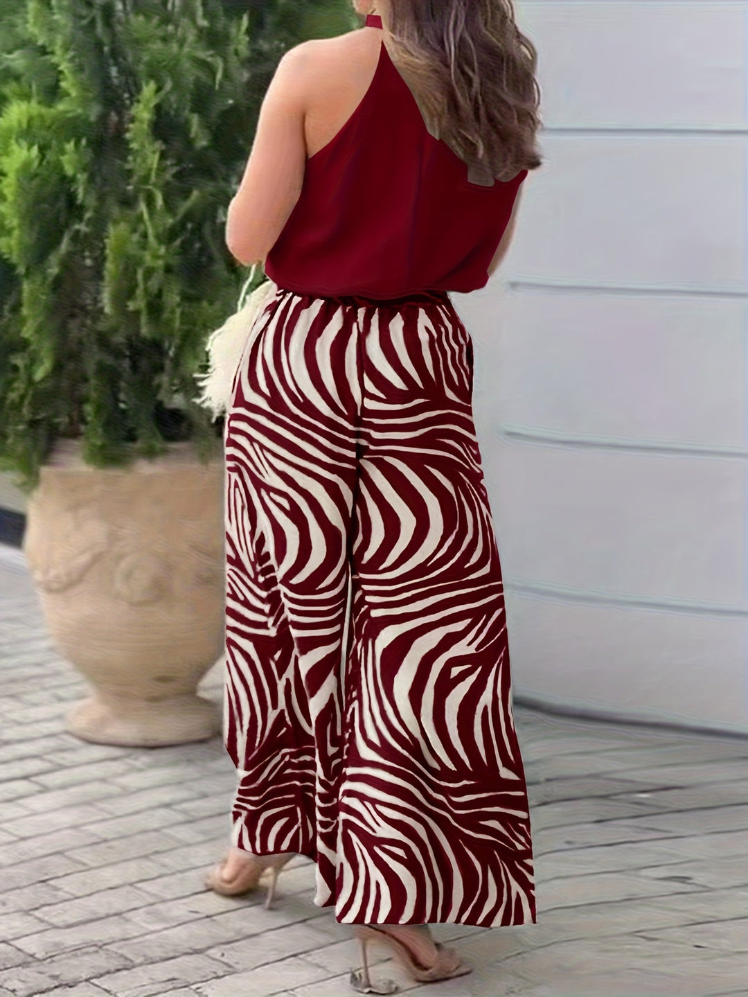 Margot | Sleeveless Wide-Leg Two-Piece Set