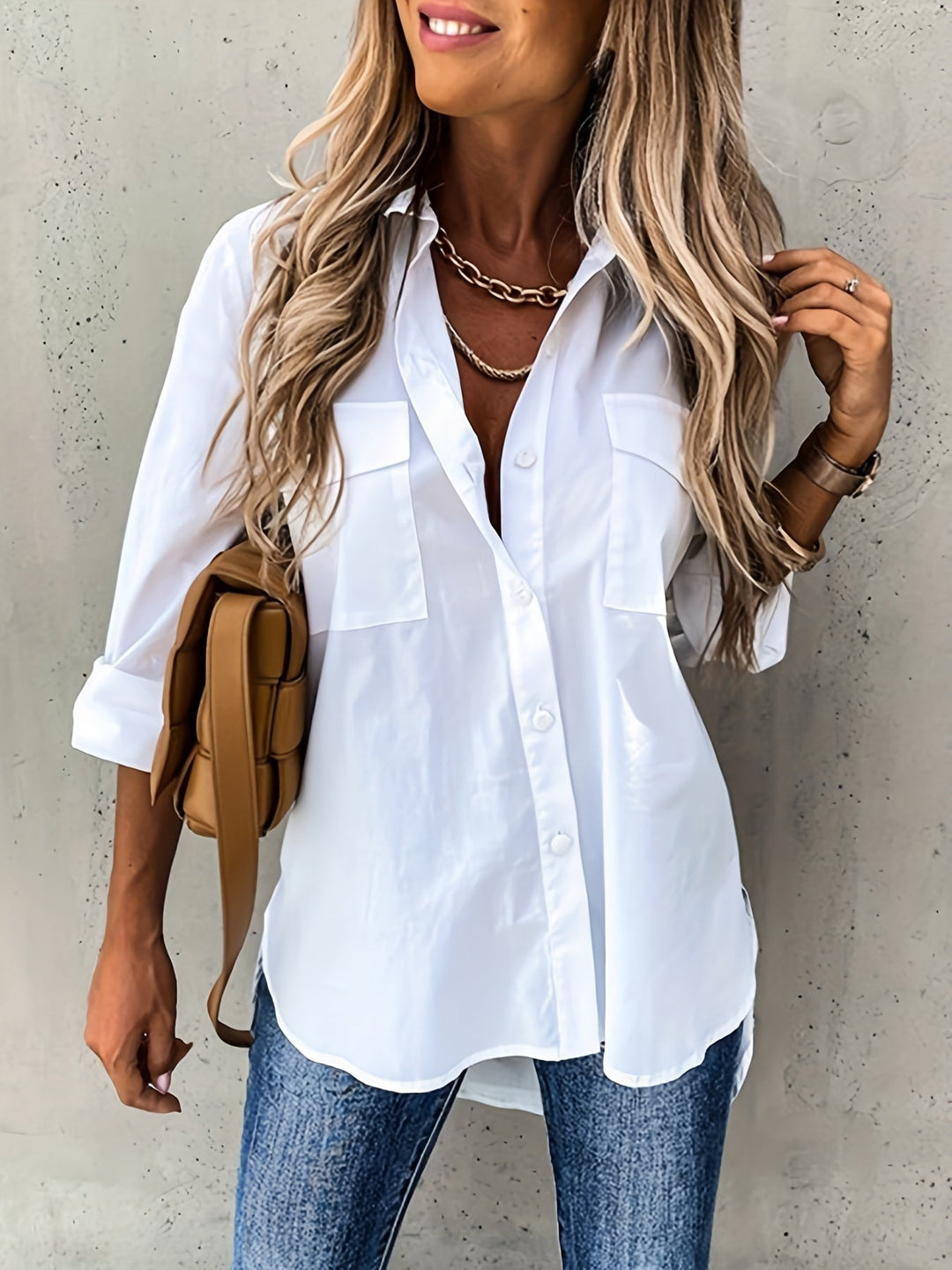 Katherine | Relaxed Button-Front Shirt