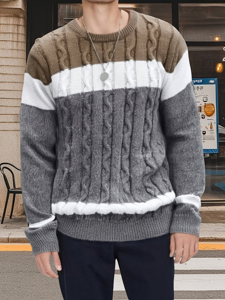 Mason | Classic Cable-Knit Pullover