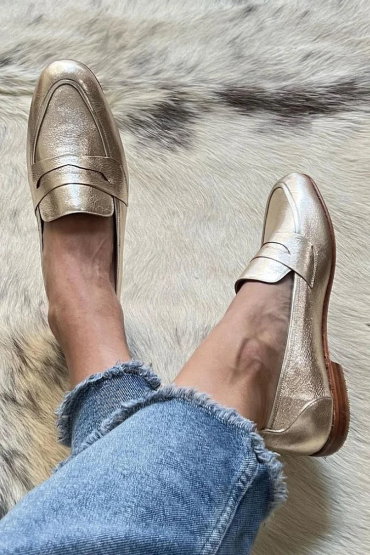 Madison | Shiny Light Premium Loafer