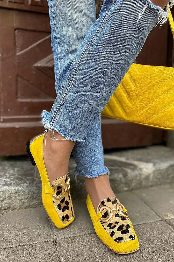 Velma | Stylish Leopard Print Loafers