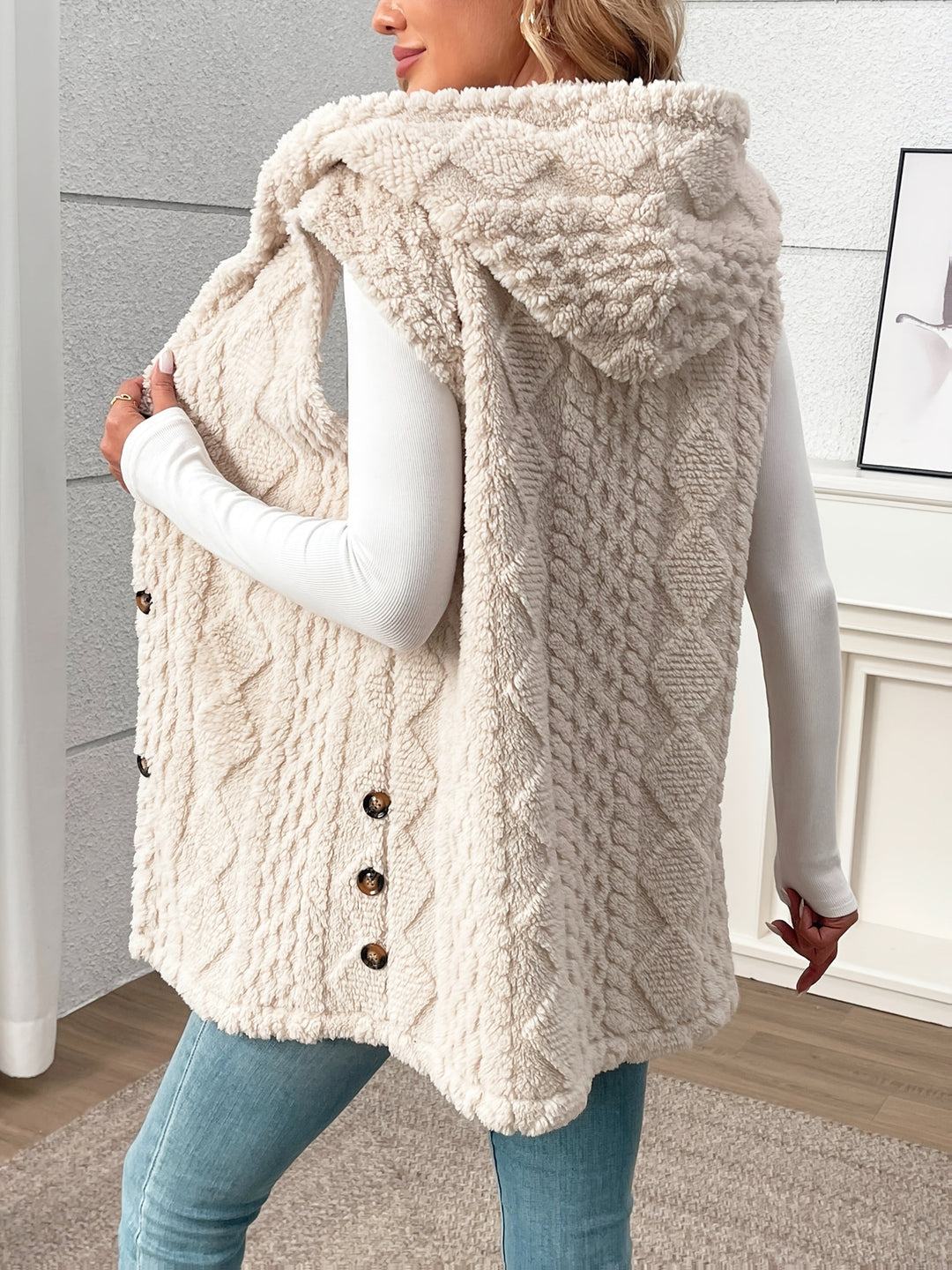 Lorna | Cozy Hooded Sleeveless Vest