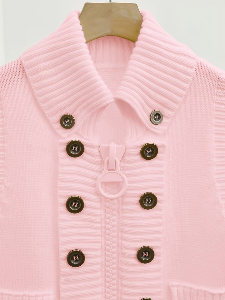 Tessa | High-Collar Zip Vest