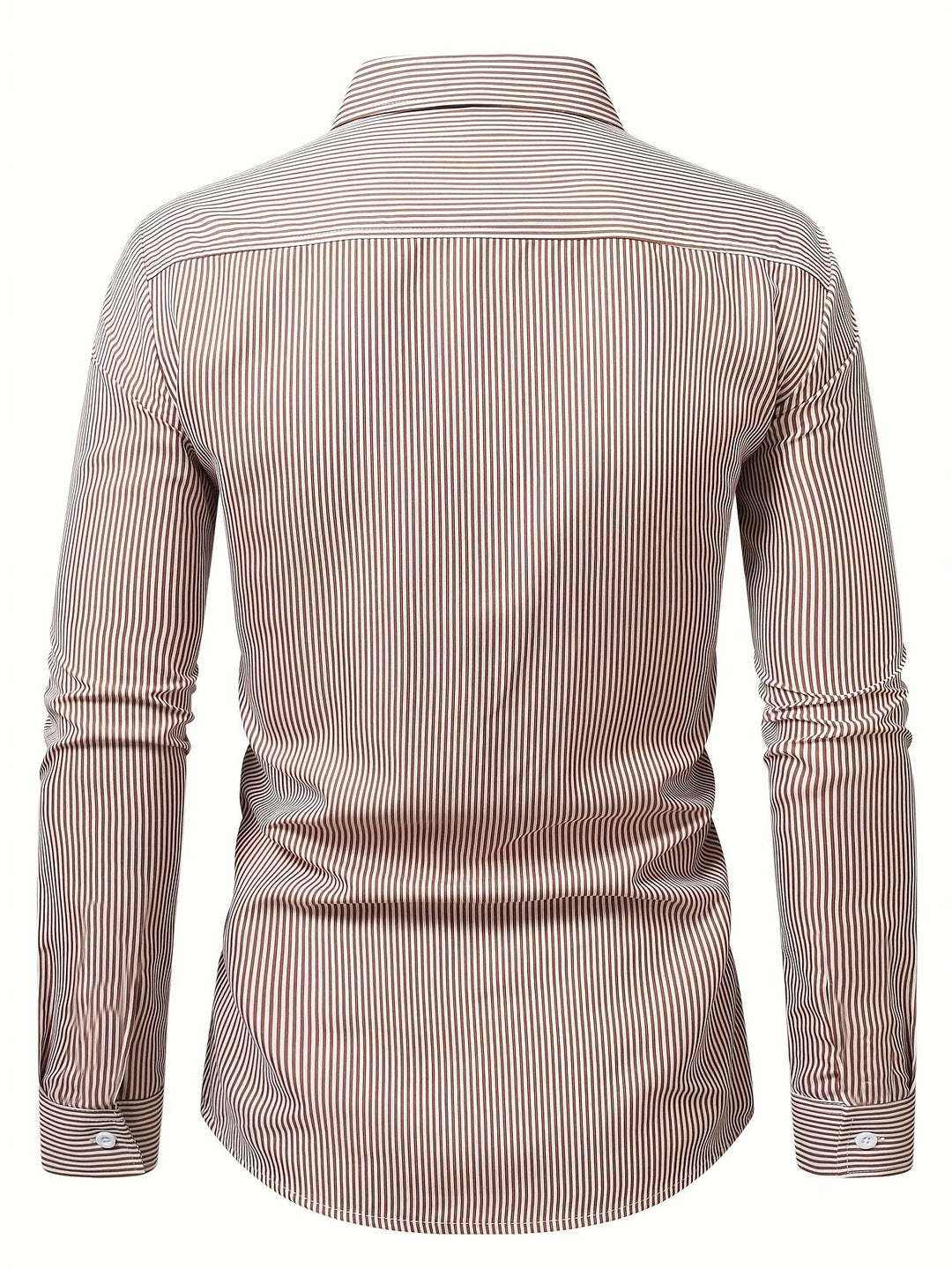Desmond | Refined Striped Long Sleeve Shirt