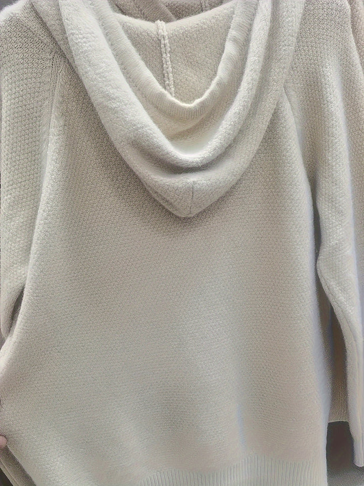 Bianca | Hooded Zip-Front Cardigan