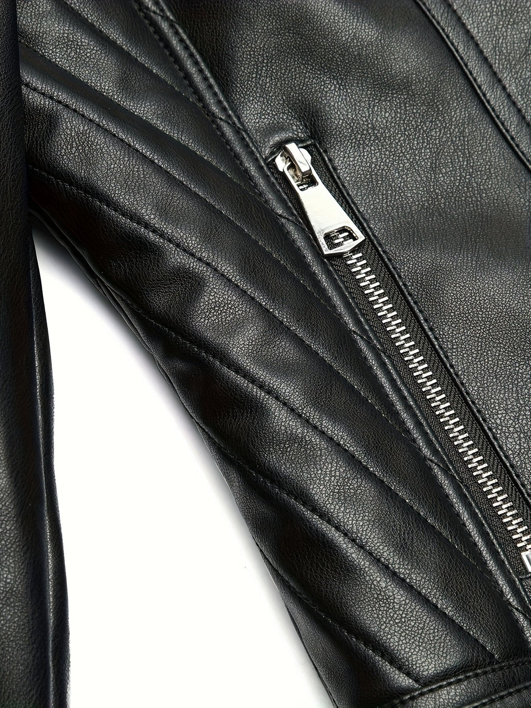 Mabel | Sculpted Zip-Front Moto Jacket