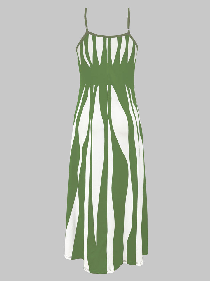 Nadine | Flowing V-Neck Maxi Dress