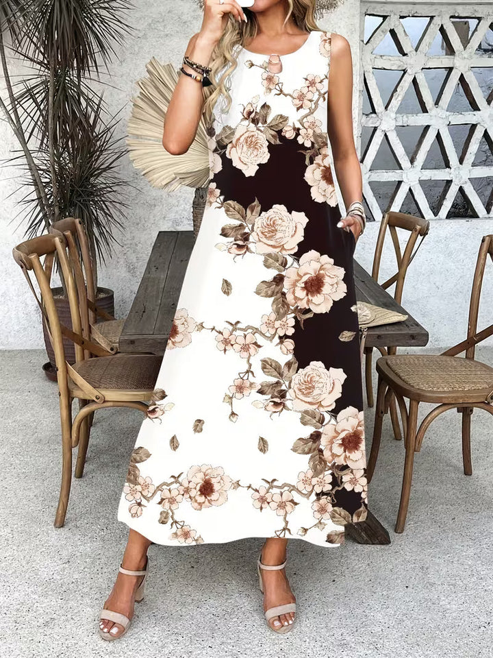 Tahlia | Casual Floral Print Pocket Dress