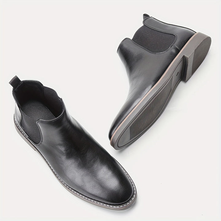 Nelson | Refined Slip-On Chelsea Boots
