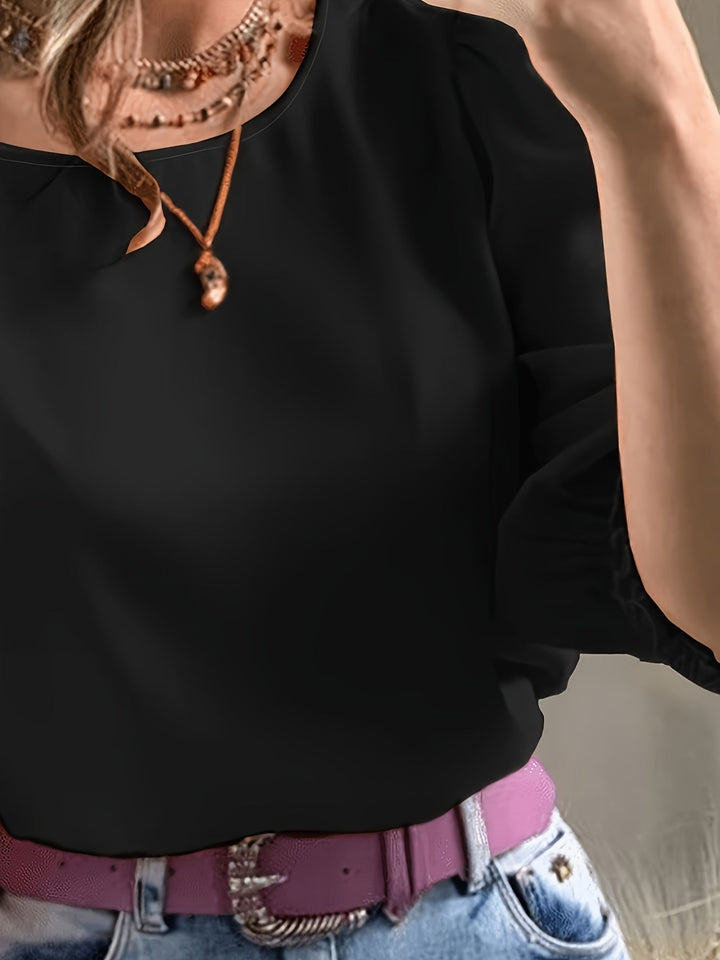Ellen | Puff-Sleeve Blouse