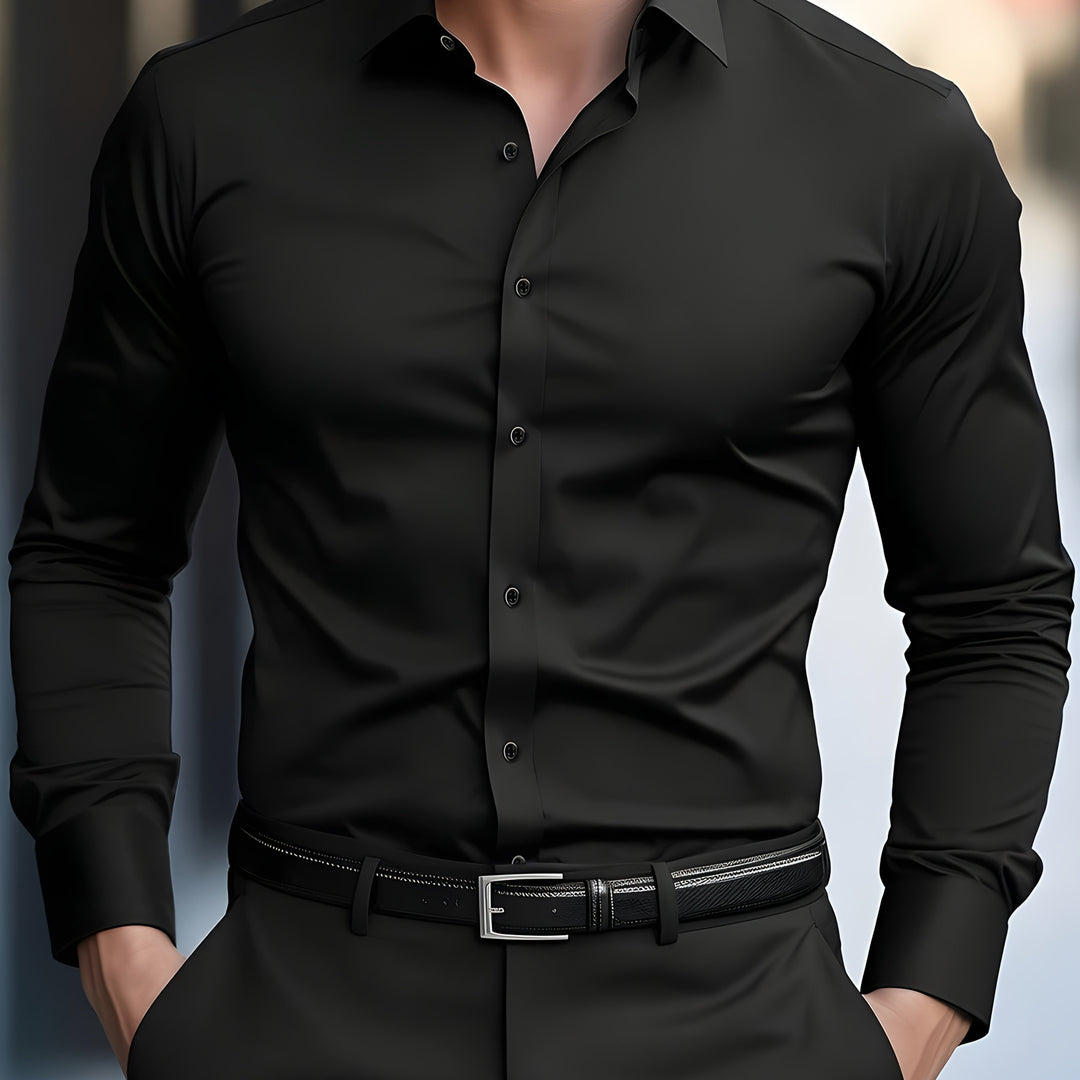 Malcolm | Refined Long-Sleeve Dress Shirt