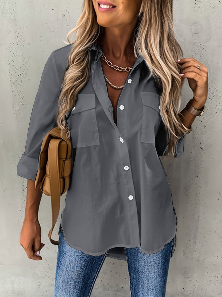 Katherine | Relaxed Button-Front Shirt