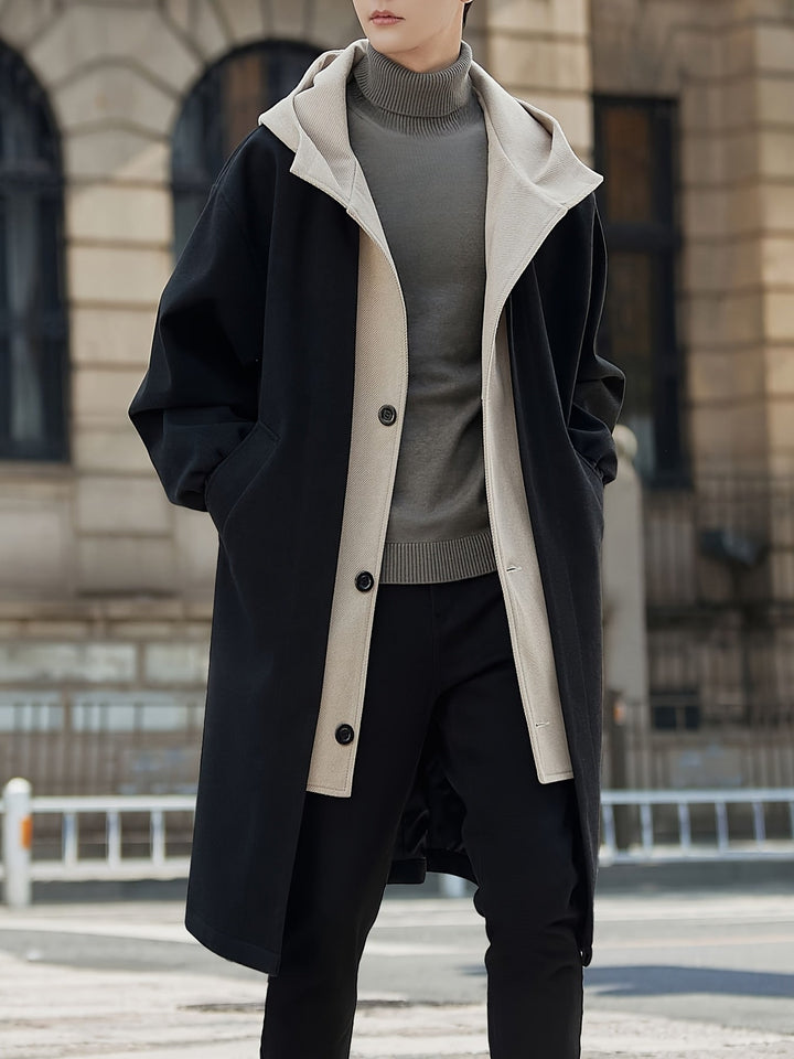 Harrison | Refined Hooded Longline Coat