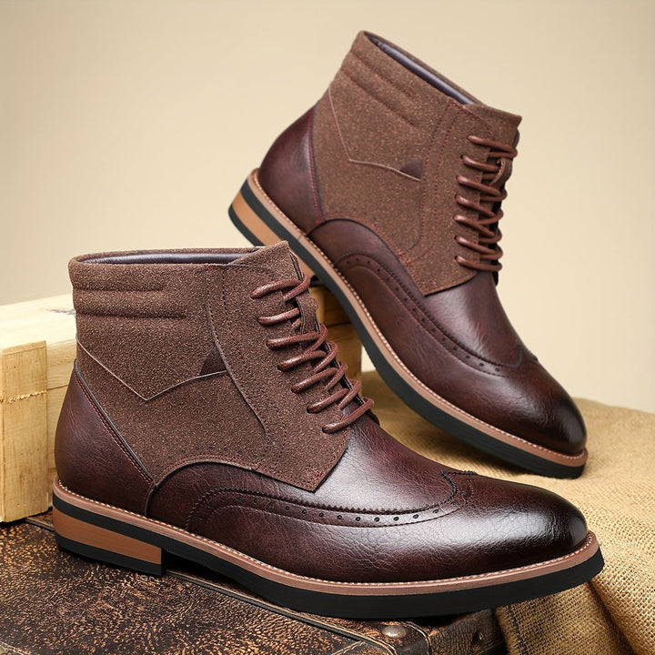 Roland | Classic Wingtip Ankle Boots