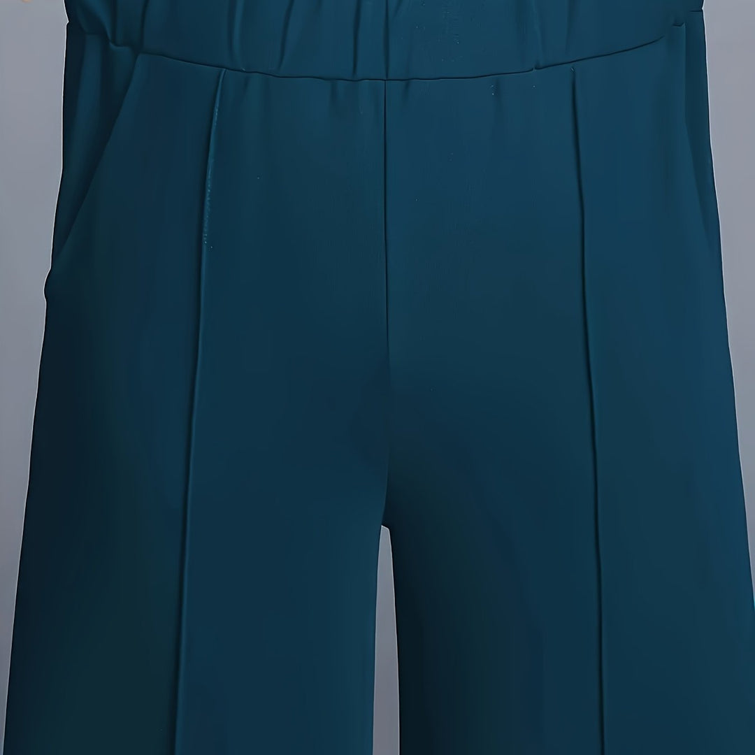 Josie | High-Waisted Wide-Leg Trousers