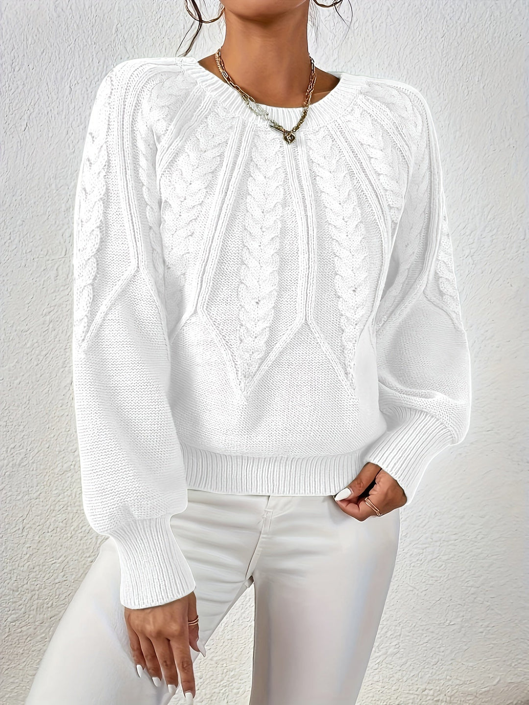 Eleanor | Relaxed Cable-Knit Jumper