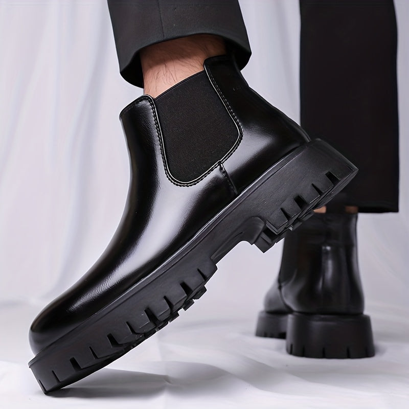 Foster | Rugged-Sole Chelsea Boots