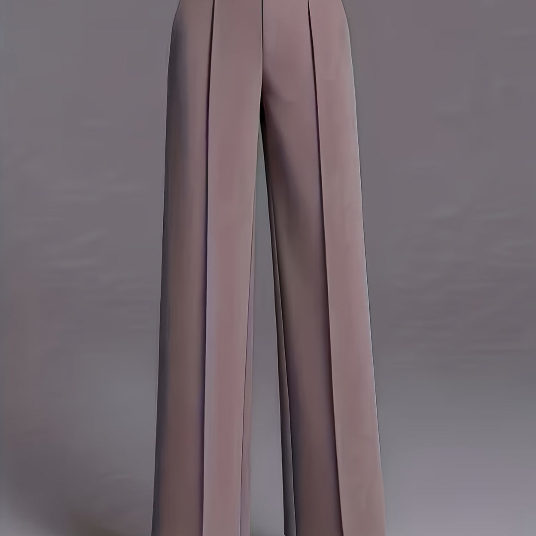 Claudia | High-Waisted Wide-Leg Trousers