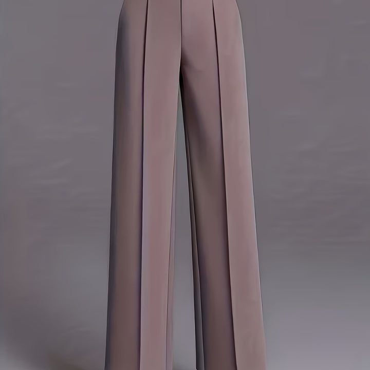 Claudia | High-Waisted Wide-Leg Trousers