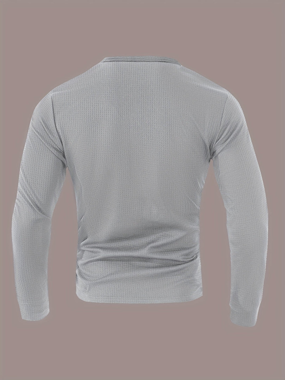 Curtis | Textured Long-Sleeve Henley